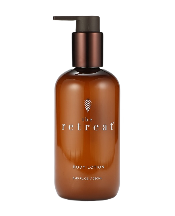 The Retreat by Celebrity Cruises Body Lotion 8.45 oz pump bottle.
