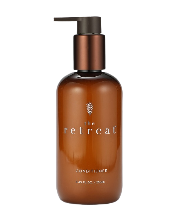 The Retreat by Celebrity Cruises Conditioner bottle for luxury suite guests