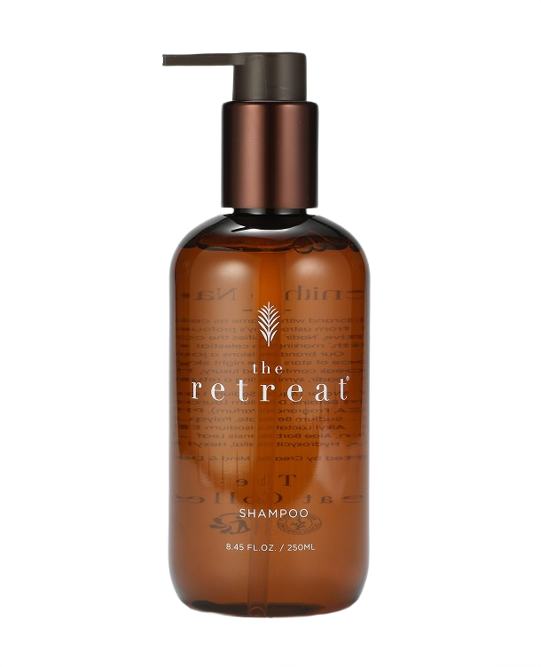 The Retreat by Celebrity Cruises Shampoo bottle 8.45 fl oz with pump dispenser
