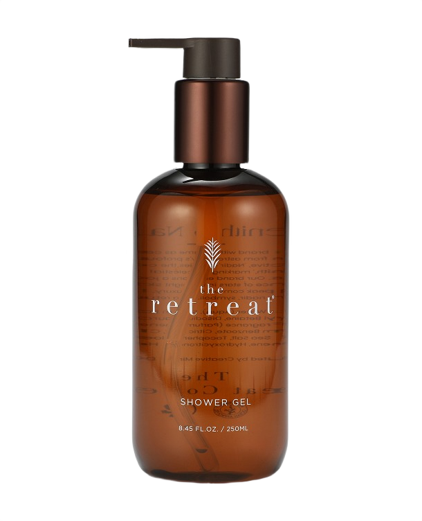 The Retreat by Celebrity Cruises Shower Gel 250ml luxury bath amenity